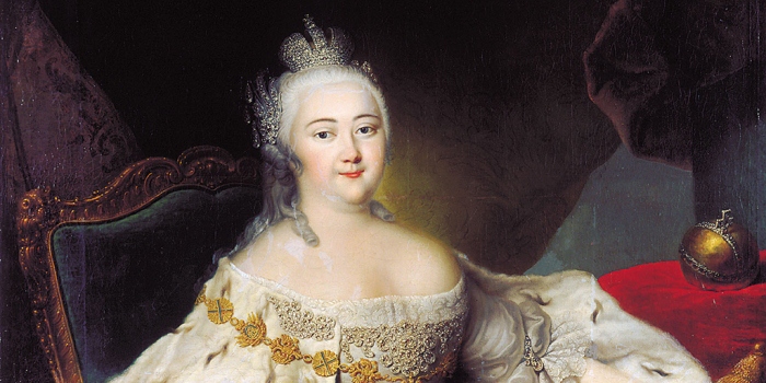 Елизавета Петровна - младшая дочь Петра I.